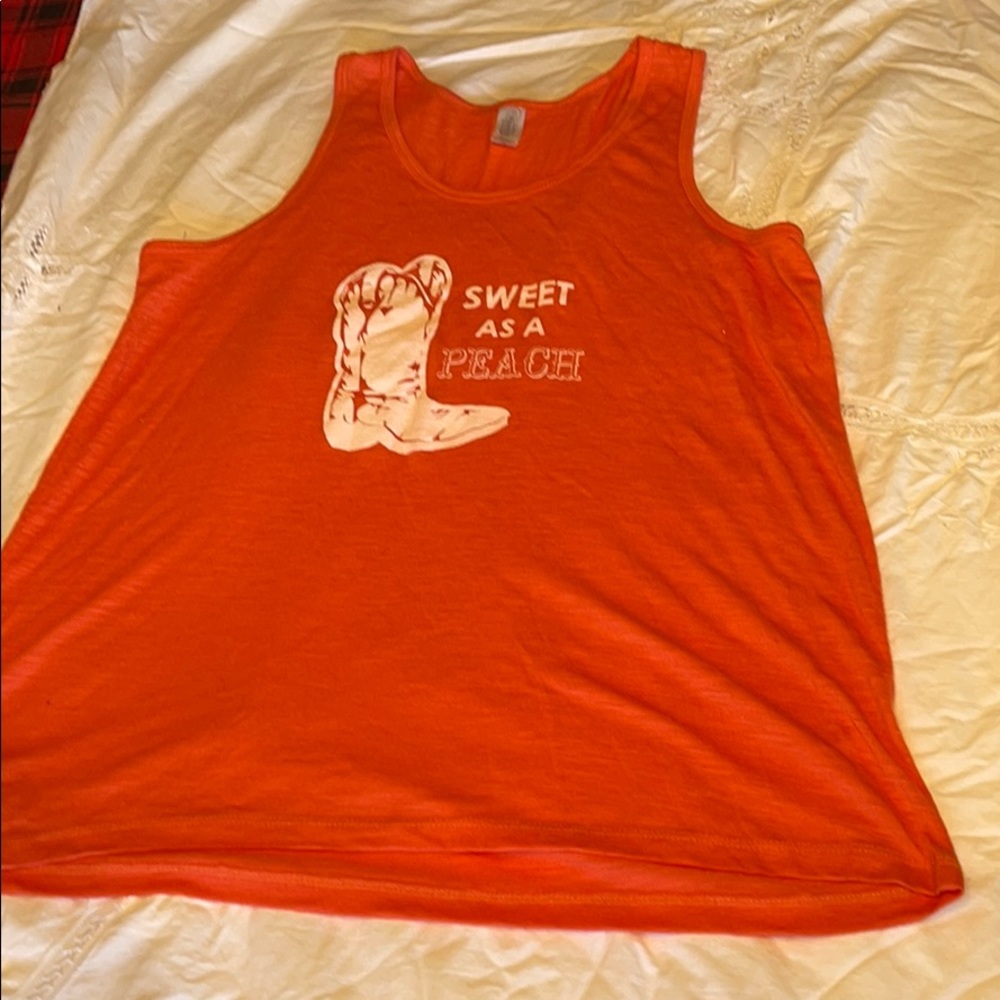 Sweet as a peach tank